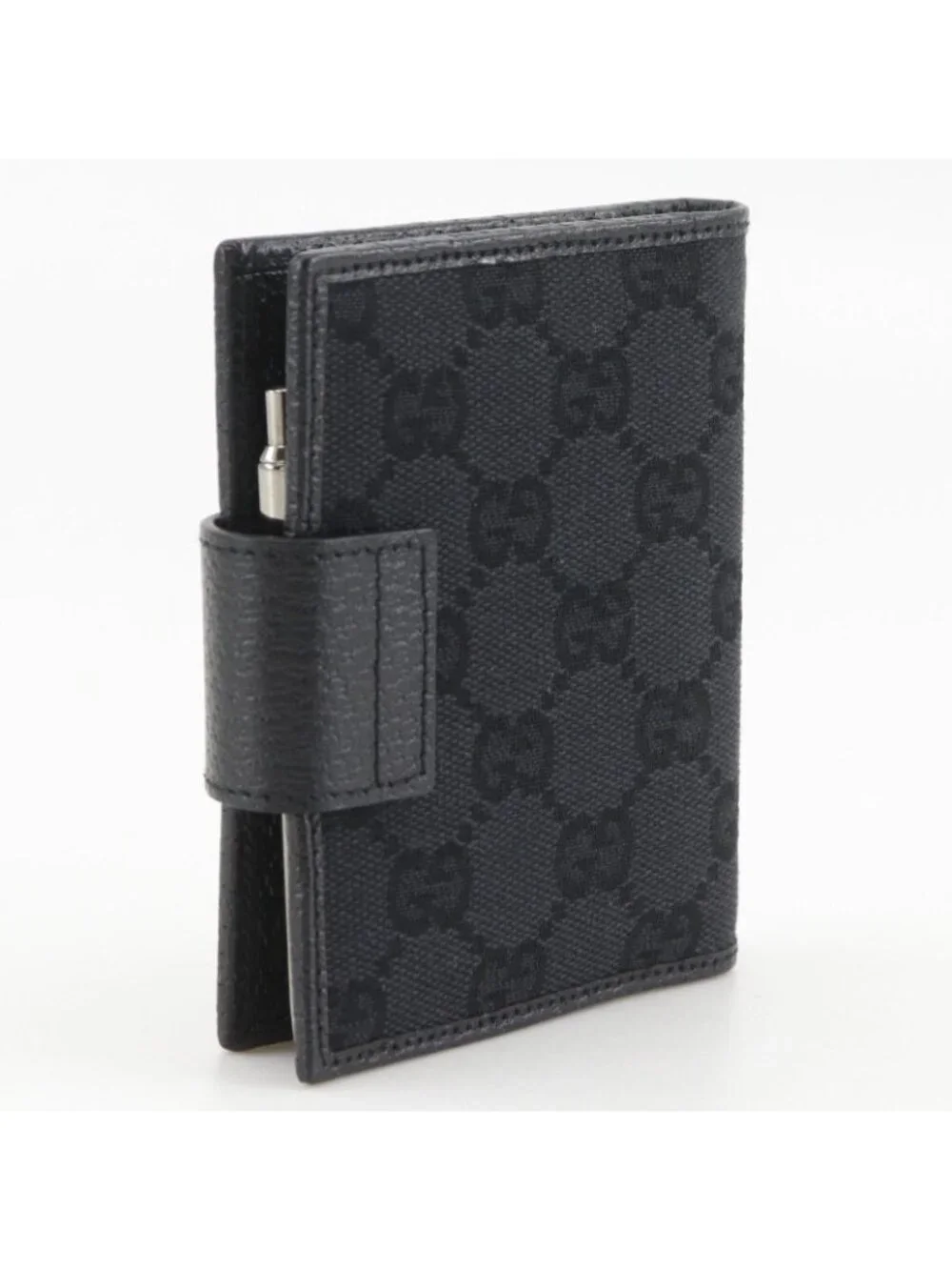 Gucci GG Canvas Black Notebook Cover Agenda